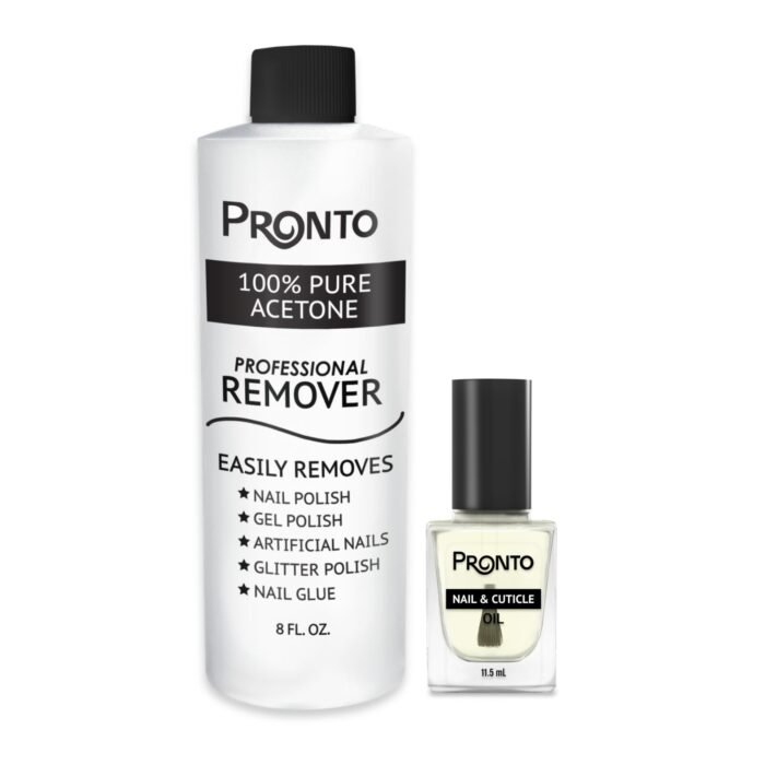 Acetone Nail Polish Remover and Cuticle Oil