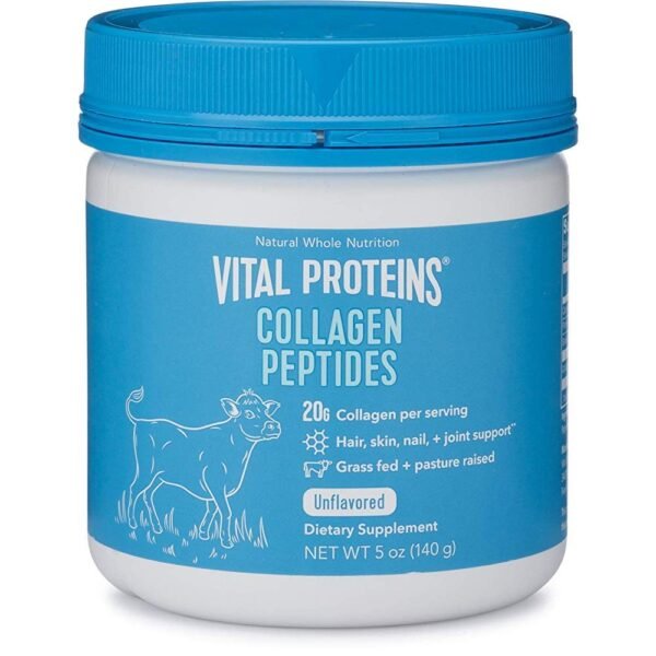 Vital Proteins Collagen Peptides Powder Supplement (Type I, III) for Skin Hair Nail Joint - Hydrolyzed Collagen - Dairy and Gluten