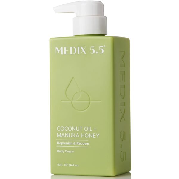 MEDIX Coconut Body Lotion + Manuka Honey Cream | Coconut Oil Lotion For Women & Men | Natural Coconut Cream Moisturizer Body Butter Skin Care Balm For Stretch Marks