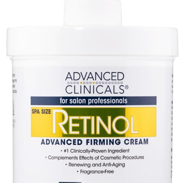 Advanced Clinicals Retinol Body Lotion Moisturizer Face Lotion & Body Cream | Crepey Skin Care Treatment Targets Look Of Crepe Skin